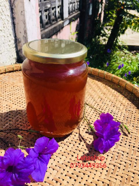 0,5 lít (700gram) mật ong nuôi tự nhiên hoa cà phê Dak Lak