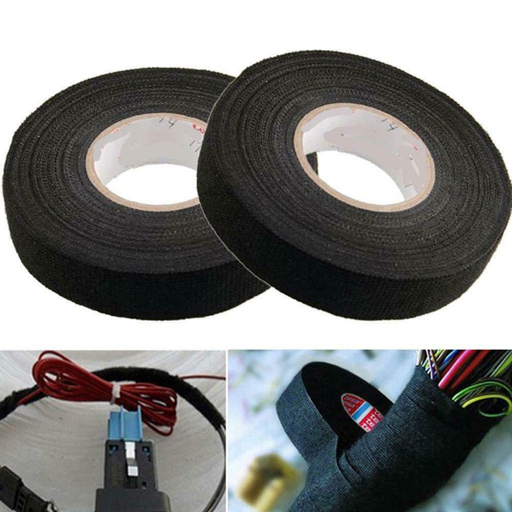 Cuộn Băng Keo Vải Quấn Dây Điện 20mx19mm