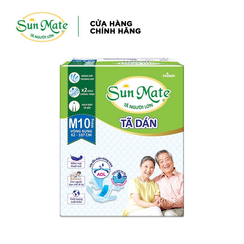 Tã dán người lớn SunMate size M10