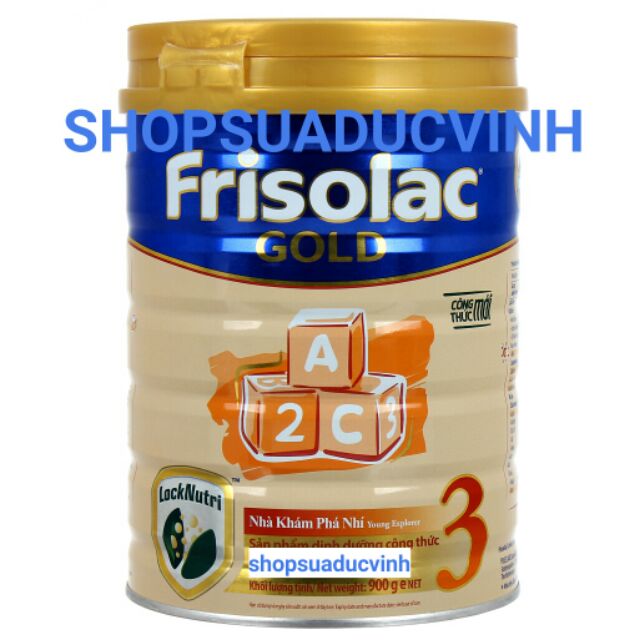Sữa bột Friso Gold 3 900g date 07/2022