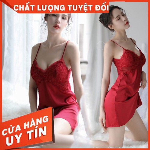 [SIÊU RẺ] ĐẦM NGỦ LỤA PHỐI REN CAO CẤP
