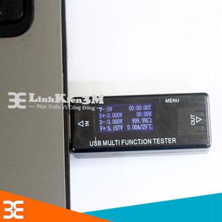 USB Đo Dòng - Đo Áp V4 4V-30V 3.5A MX16