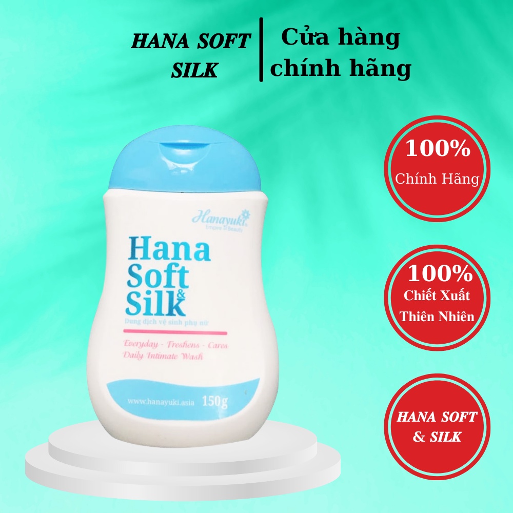 Dung Dịch Vệ Sinh Phụ Nữ Hana Soft Silk Hanayuki