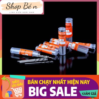 Mũi khoan thường 0.5mm - 0.6mm - 0.7mm - 0.8mm - 0.9mm - 1mm - 1.2mm - 1.4mm - 1.5mm - 1.6mm - 2mm - 3mm