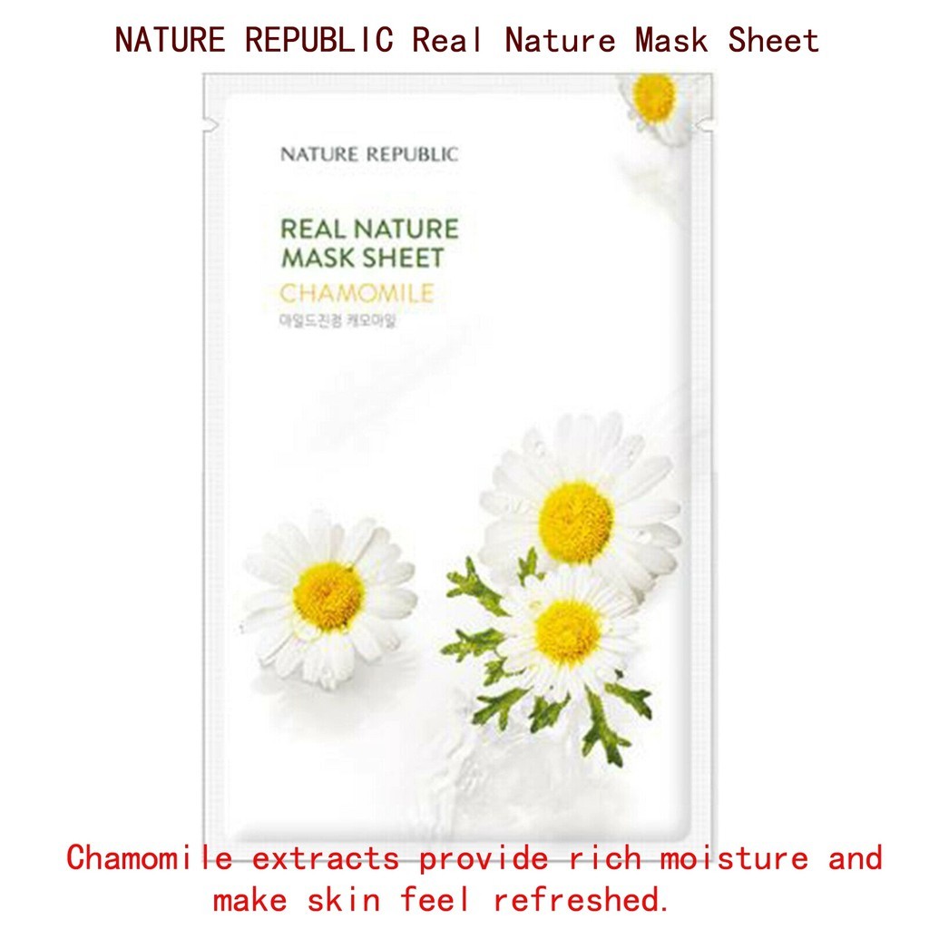 (Hàng Mới Về) Mặt Nạ Rau Củ Nature Republic 14 Loại Tùy Chọn | BigBuy360 - bigbuy360.vn