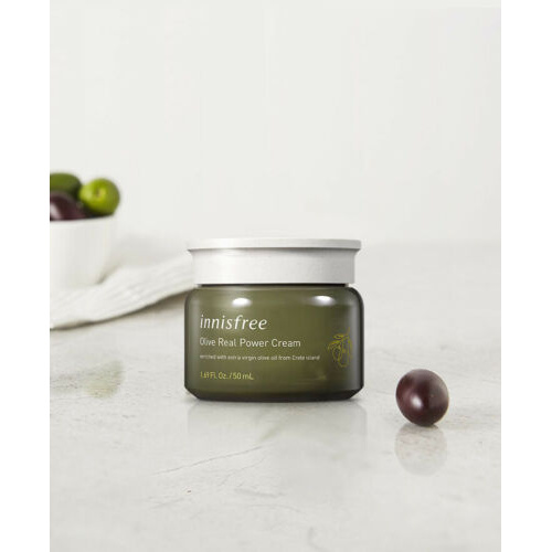 Kem Dưỡng Da Chiết Xuất Ô Liu Innisfree 50ml /  Olive Real Power Cream 50ml
