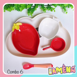 Combo bát ăn dặm Bamena