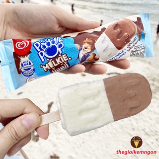 Kem sữa vani socola Paddle Pop Milkie Wall's - 56ML