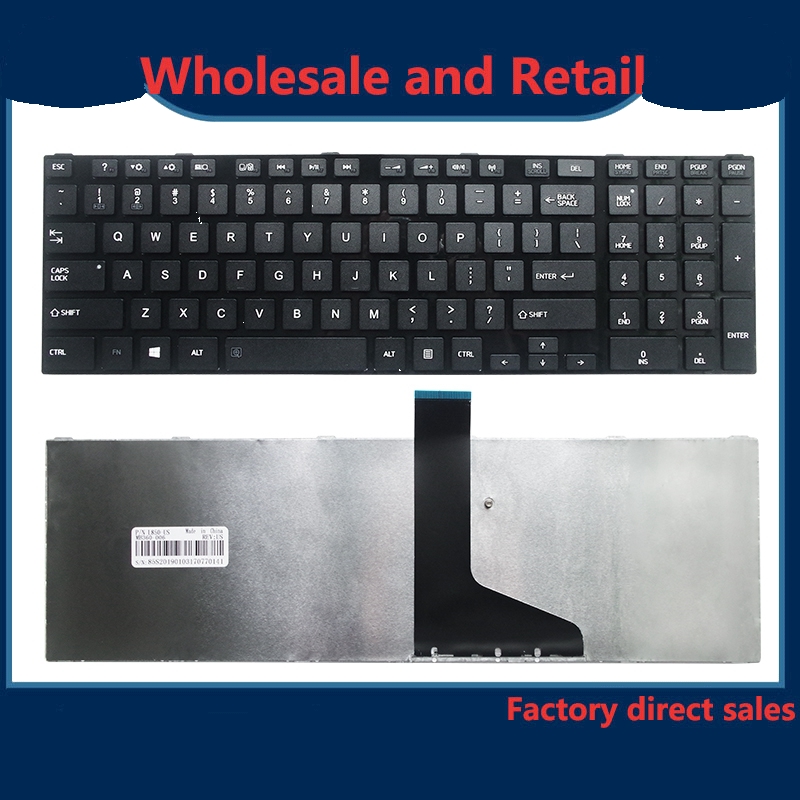 Toshiba Satellite L850 L850D L855 L855D L875 L870 L850-T01R Laptop  Bàn phím máy tính xách tay