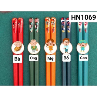 Set đũa sợi thuỷ tinh kháng khuẩn - phong cách nhật bản giá sốc chỉ si so luong lon