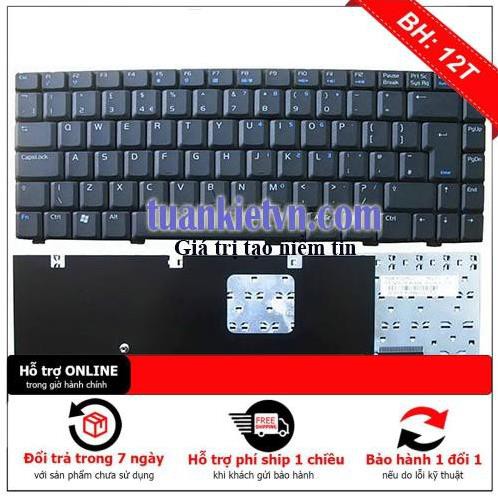 Bàn phím Asus A8 A8F A8JM W3 W3J F8 W3000 A8J A8Ja A8Jc A8Je A8Jn A8Jp A8Jr W3 Z99 F8 N80 X80 X83