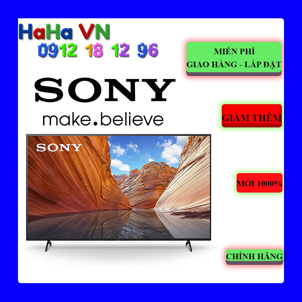 Android TV Sony 4K 55 inch KD-55X80J - 55X80J