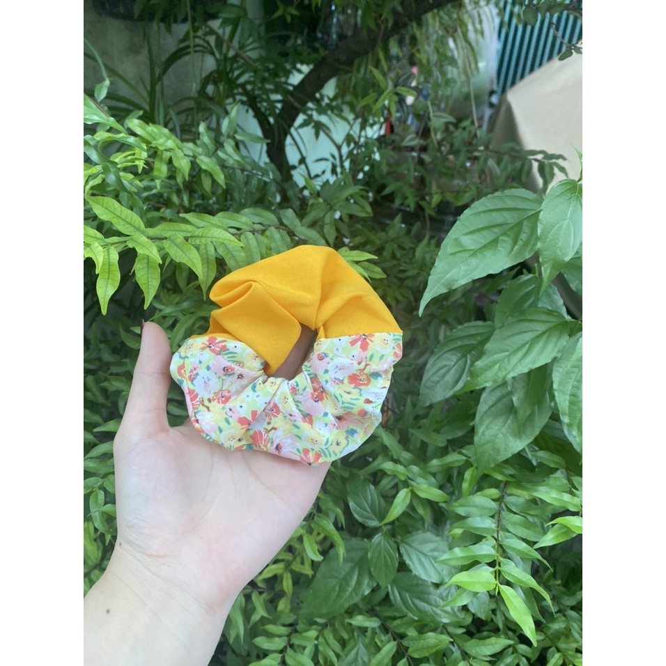 [Xưởng Xả Rẻ] Cột Tóc Scrunchies Nhiều Màu Hoạ tiết Đa dạng Đáng yêu Cho nữ