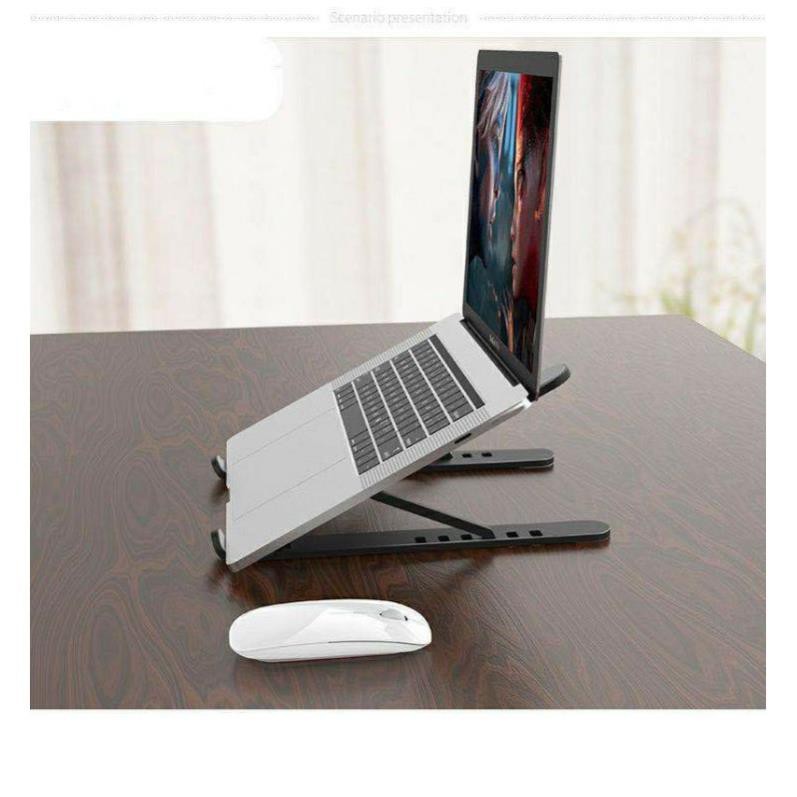 [HÀNG SIÊU CẤP] Giá đỡ laptop - Kệ đỡ laptop - tản nhiệt laptop, điều chỉnh độ cao, gập gọn lại được | BigBuy360 - bigbuy360.vn