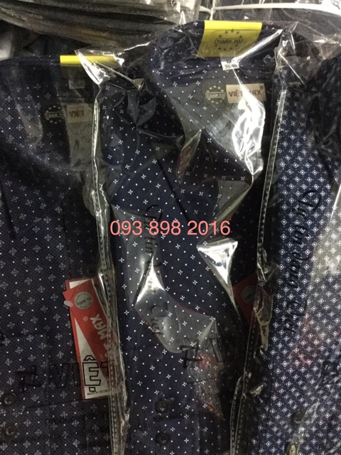 Áo Sơ mi nam trung niên tặng bố hoạ tiết bé nhiều mẫu nhiều màu