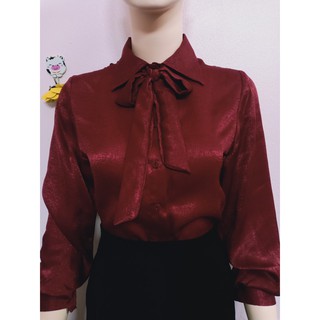 Áo kiêu nữ lụa mặt nhung (ảnh thật)