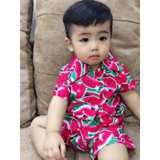 Bộ lanh lụa cho bé