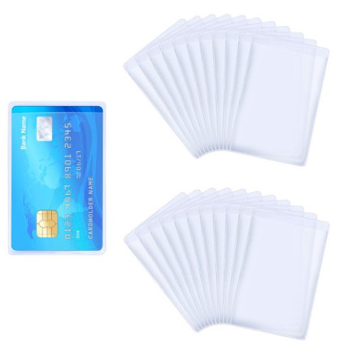 [COMBO 10] TÚI NHỰA ĐỰNG BẢO VỆ THẺ ATM, CĂN CƯỚC CÔNG DÂN, CARD VISIT, BẰNG LÁI XE, THẺ SINH VIÊN, THẺ NHÂN VIÊN HOT