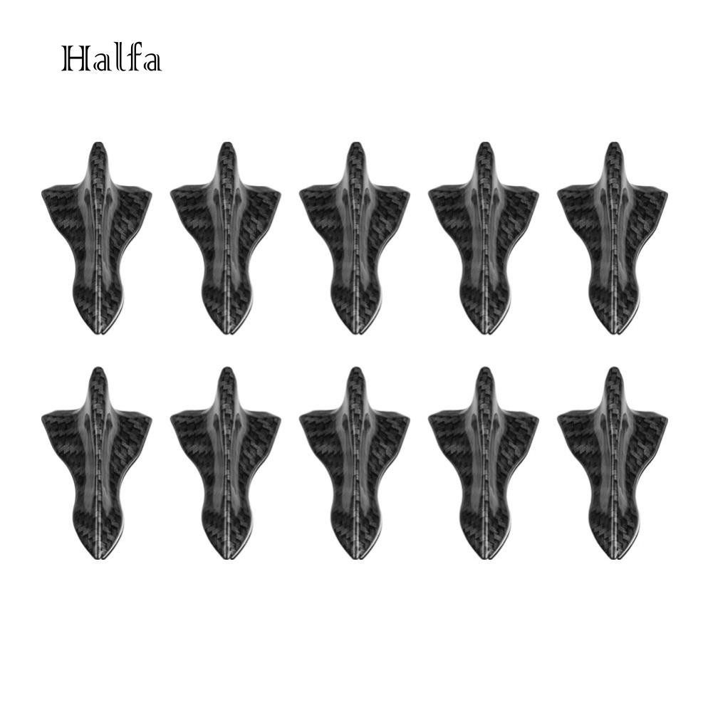 Hl Bộ Dụng Cụ In Hình Độc Đáo Tiện Dụng☆Cánh Cá MậP Trang Trí NóC Xe Hơi BằNg SợI Carbon