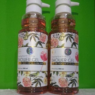 [Chính hãng™] Sữa tắm mịn da SHOWER GEL 900ml jojoba bông hoa