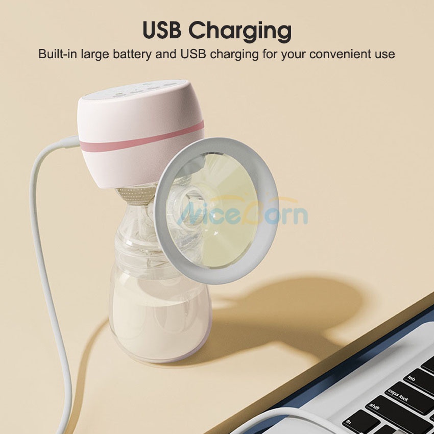 Máy Hút Sữa Bằng Điện Với 9 Chế Độ Tiếng Ồn Thấp Và Không Gây Tiếng Ồn Có Thể Sạc Lại Với 2 Chế Độ Và 9 Chế Độ