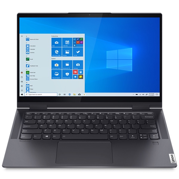 Laptop cao cấp 2 in 1 Lenovo Yoga 7 14ACN6 AMD R5 5600U Ram 16GB SSD 512GB màn hình 14"FHD Win11  Xám