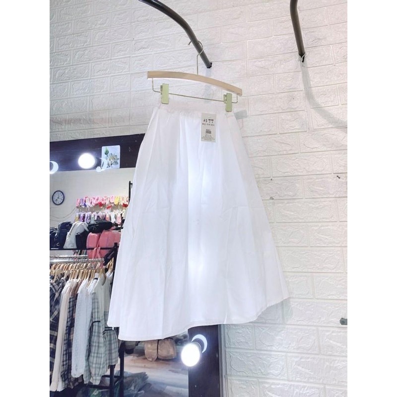 [GIÁ HUỶ DIỆT] Chân Váy Trơn Dáng Dài 3 Màu - Chân Váy Vintage Phong Cách Hàn Quốc(ảnh thật chụp gương) | BigBuy360 - bigbuy360.vn