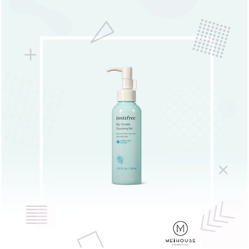 Tẩy trang dạng gel Innisfree Bija Trouble Cleansing Gel