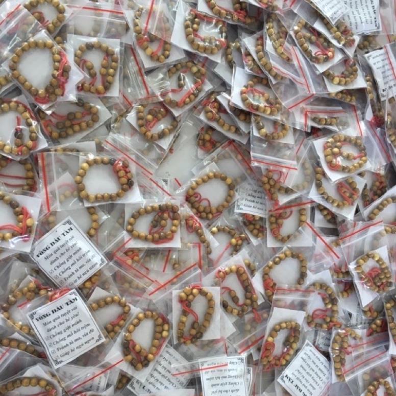 combo 100 Vòng dâu tằm gốc kèm túi giấy