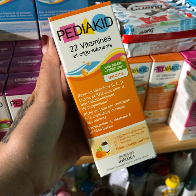 Pediakid bổ sung 22 vitamin