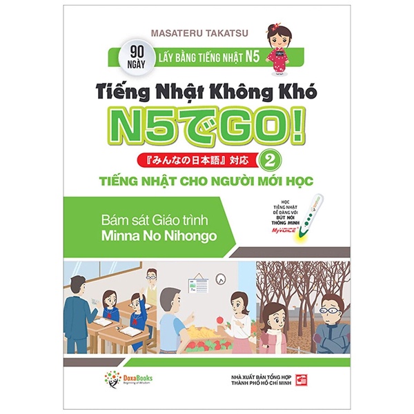 sách - Tiếng Nhật Không Khó - Tiếng Nhật Cho Người Mới Học (Quyển 2)