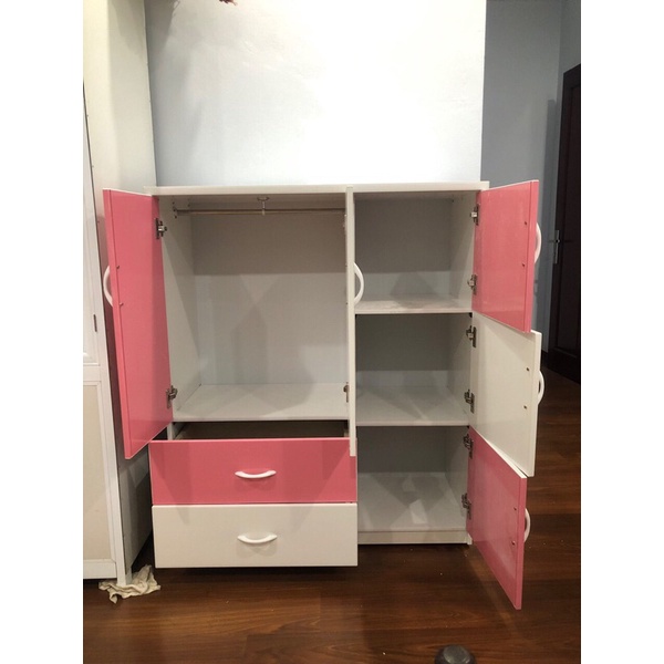 Tủ quần áo cho bé nhựa đài loan cao cấp  tủ cao 1m25 2  ngăn kéo 4 buồng