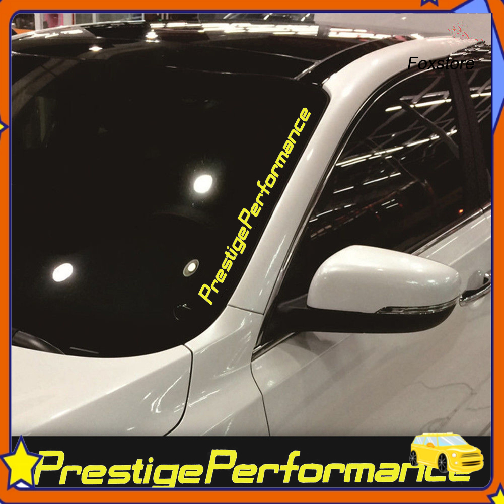 FS Miếng Dán Chữ Prestige Performance Trang Trí Laptop Suv K1