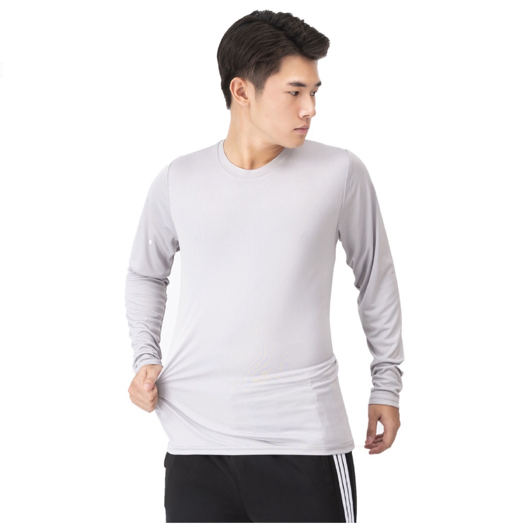 Áo thun nam tay dài, áo giữ nhiệt thể thao nam body co giãn, giữ ấm, màu sắc trẻ trung và năng động