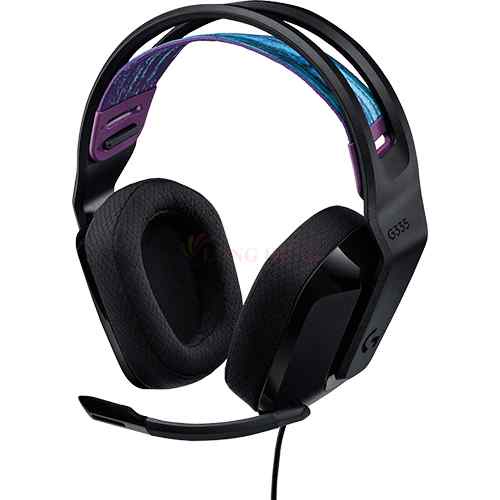 Tai nghe chụp tai có dây Gaming Logitech G335 - Hàng chính hãng - Thiết kế Gaming, trọng lượng nhẹ nhàng