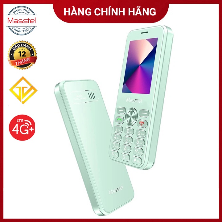 Điện thoại Masstel Lux 10 4G Thiết kế sang trọng - Hàng chính hãng