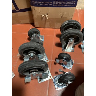 Bánh Xe Cao Su Chịu Tải Trọng Cao 100mm,130mm