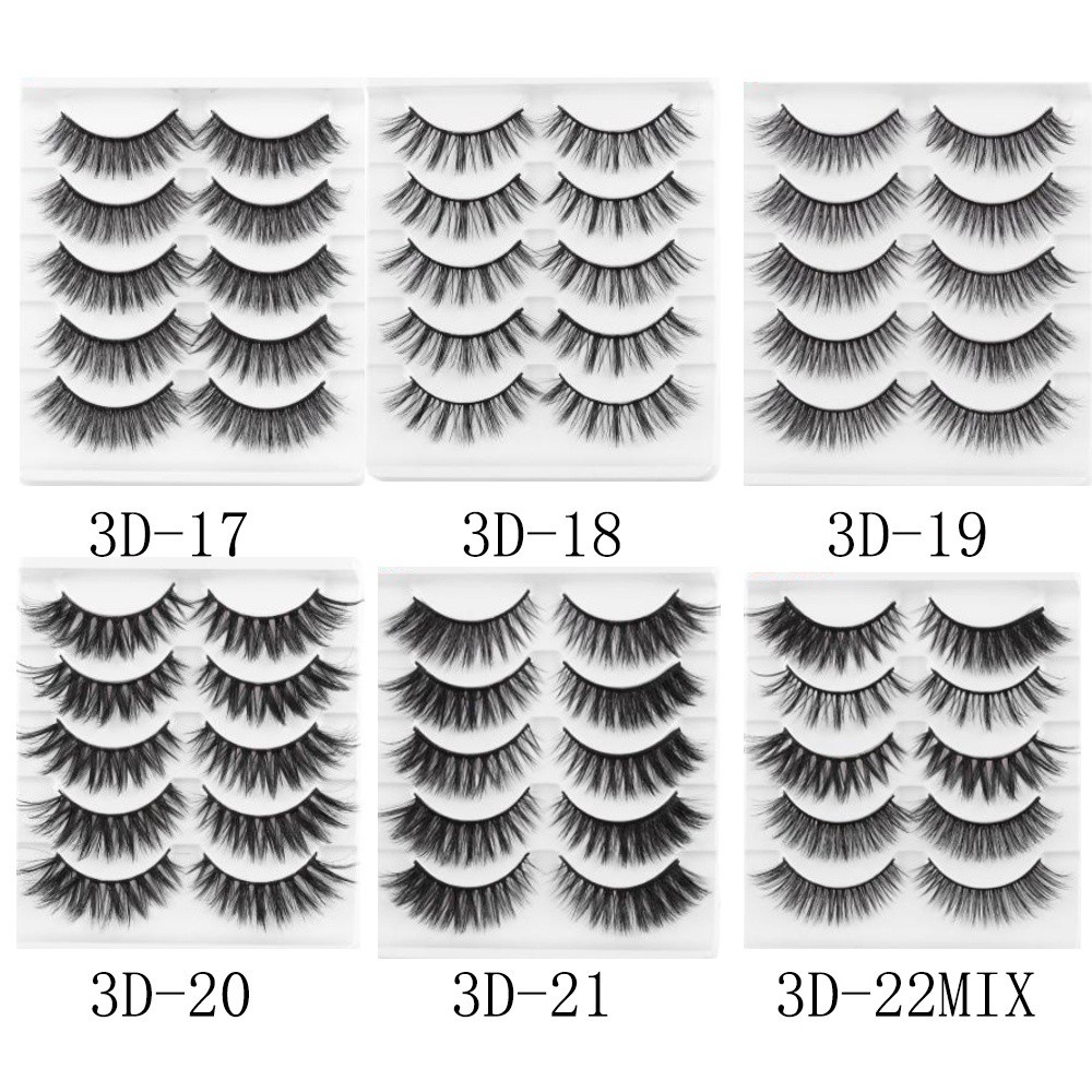 [Hàng mới về] Lông mi giả 3d thời trang tự nhiên