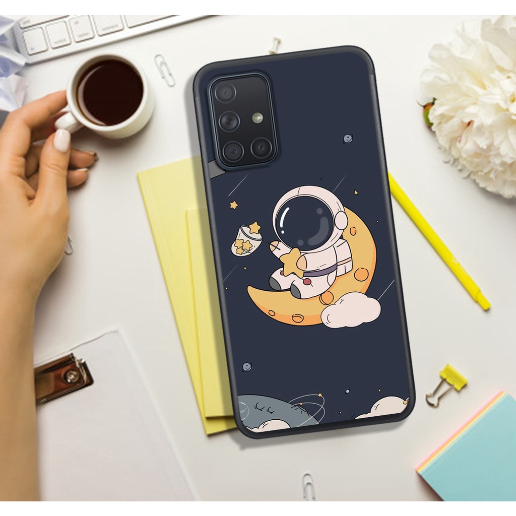 Ốp Lưng SamSung A31 - A51 - A71 - M51 , In hình Astronuats Chibi cực đẹp.