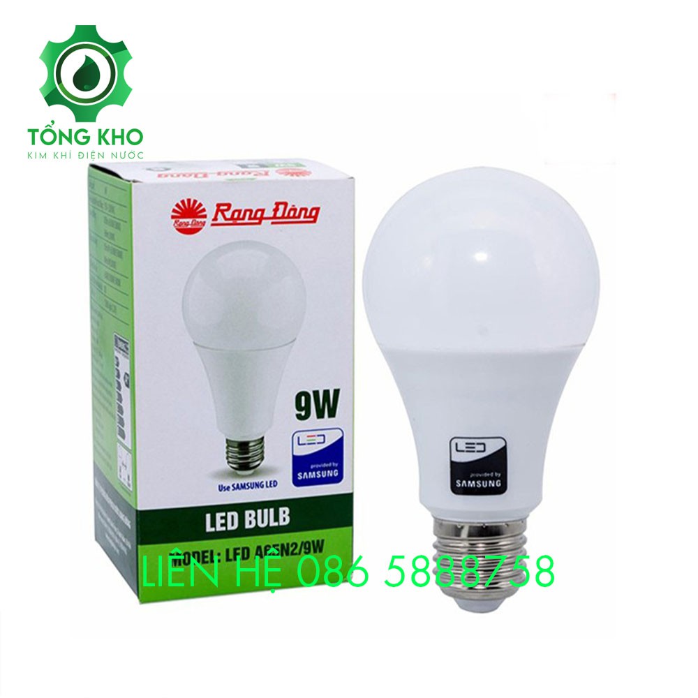 Bóng đèn LED tròn Rạng Đông cảm biến 15W, 9W, 7W - Tổng kim kim khí điện nước