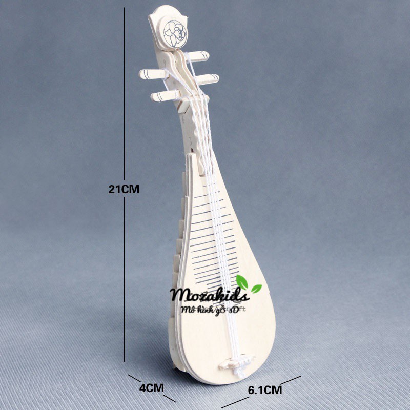 Đồ chơi lắp ráp gỗ 3D Mô hình Đàn Tỳ Bà