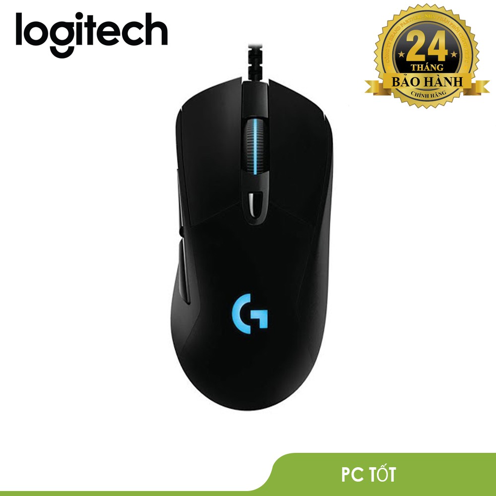 Chuột Game Có Dây Logitech G403 Hero Đen-Bảo hành 24 T