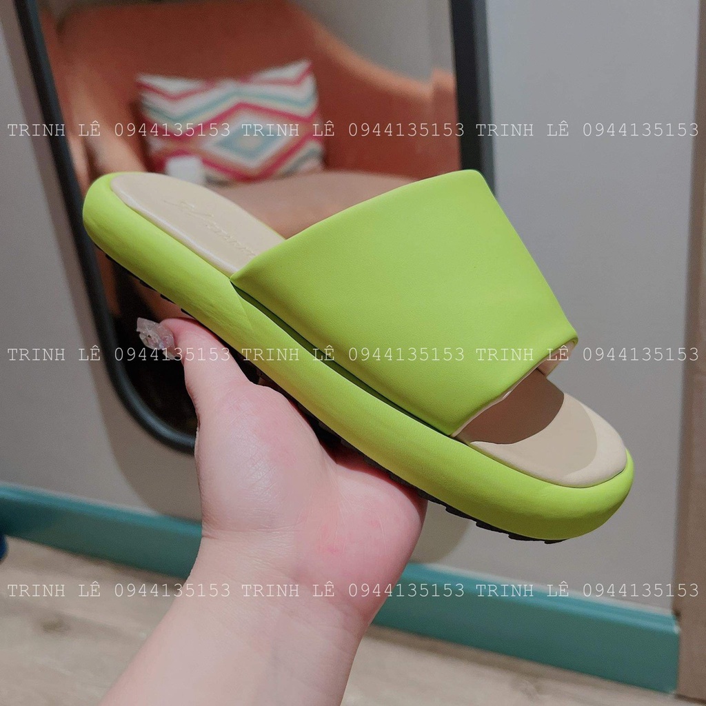 Dép Quai Ngang Nữ Quai Mềm Cao 2cm Thời Trang Hot Trend Phối Nhiều Màu TRINH LÊ SHOP GIÀY DÉP HT95