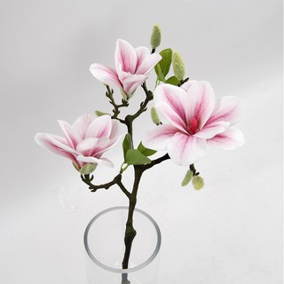 Hoa Mộc Lan Cao Su TODOCO để bàn trang trí nhà cửa, đám cưới, chụp ảnh decor phòng khách cắm bình bông nhựa cao cấp