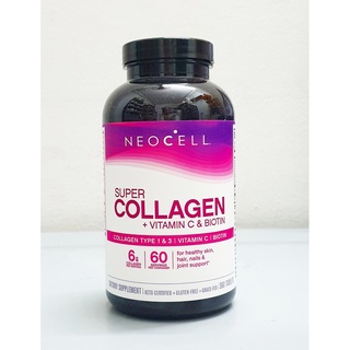 Date 9/25 - Biotin Super Collagen + biotin chai 360 viên hãng Neocell của Mỹ. Collagen đẹp da nổi tiếng của Mỹ