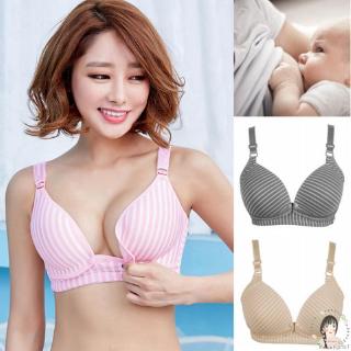 Áo ngực kẻ sọc thiết kế thời trang tiện dụng cho mẹ bỉm sữa