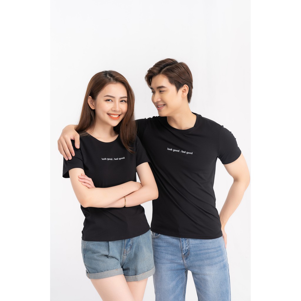 Áo phông nam YODY cổ tròn mềm mại giữ form thấm hút mồ hôi TSM5289