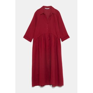 Đầm dài vải linen Za ra Long Linen Dress