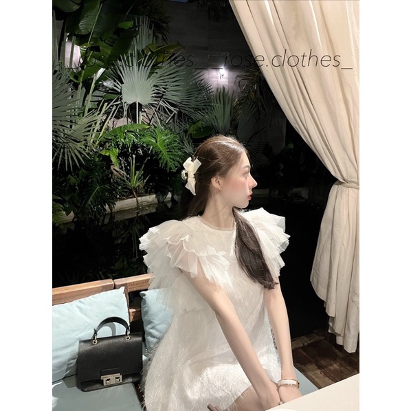 Luna Dress thiết kế dáng suông tay xoè bồng siêu xinh