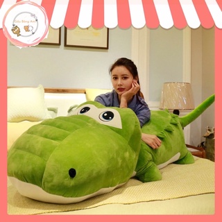 GỐI ÔM Cá Sấu Mắt Lồi vải nhung siêu co giãn size từ 60cm-1m2-Đồ chơi quà tặng Hot Trend-Xưởng gấu bông Việt Nam